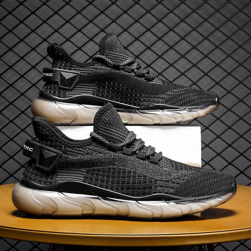 Coconut men s shoes 2024 new trendy shoes men s summer thin breathable mesh running shoes fly-woven sports shoes men 39 чёрный
Coconut men s shoes 2024 new trendy shoes men s summer thin breathable mesh running shoes fly-woven sports shoes men 39 чёрный