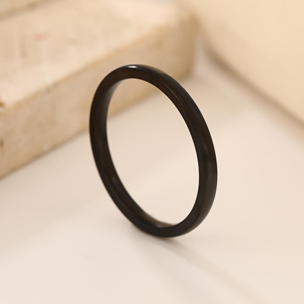 2mm Wide Ring Women Men Stainless Steel Black Rose Gold Color Minimalist Smooth Trendy Rings Couple Zircon Gift Wholesale 12 чорний
2mm Wide Ring Women Men Stainless Steel Black Rose Gold Color Minimalist Smooth Trendy Rings Couple Zircon Gift Wholesale 12 чорний