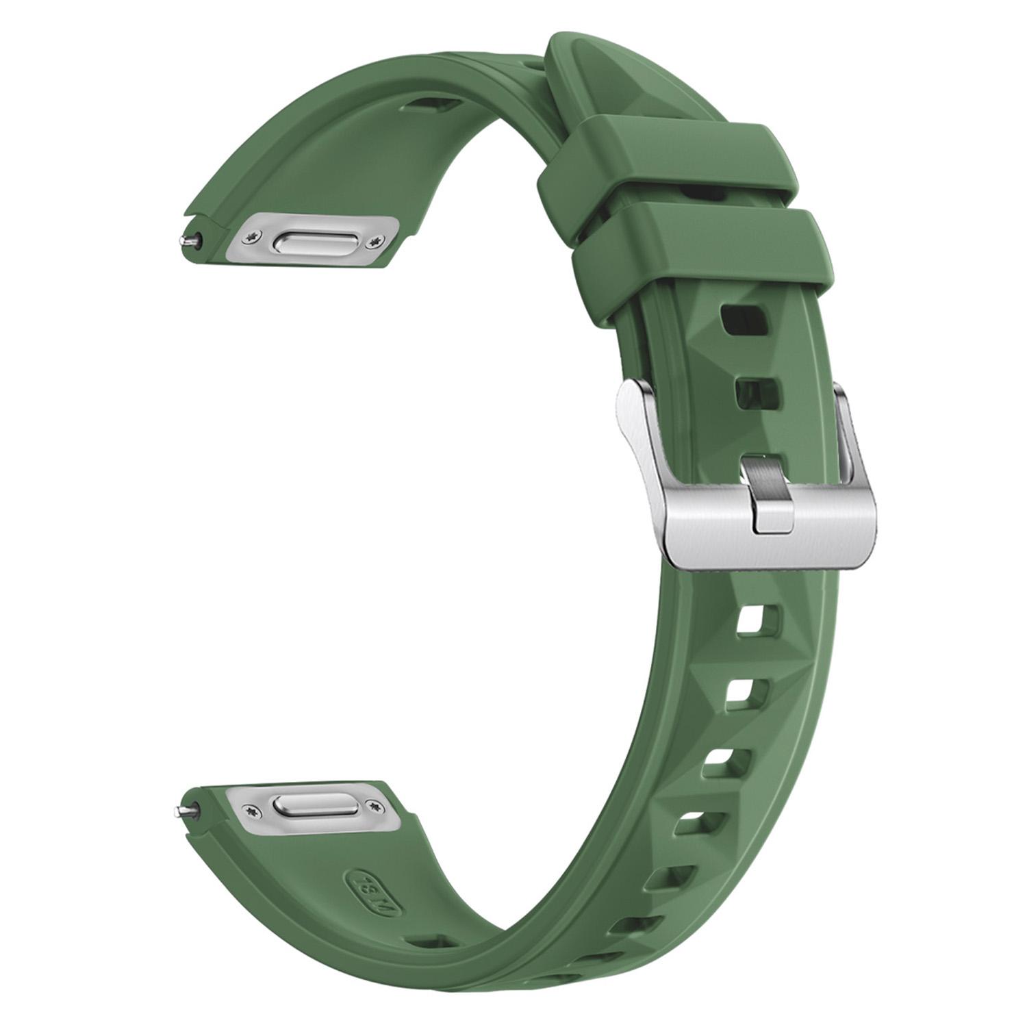 Watch Band for Huawei Watch GT 5 Pro 42mm/GT 5 41mm/GT 4 41mm Silicone Adjustable Strap Green
Watch Band for Huawei Watch GT 5 Pro 42mm/GT 5 41mm/GT 4 41mm Silicone Adjustable Strap Green