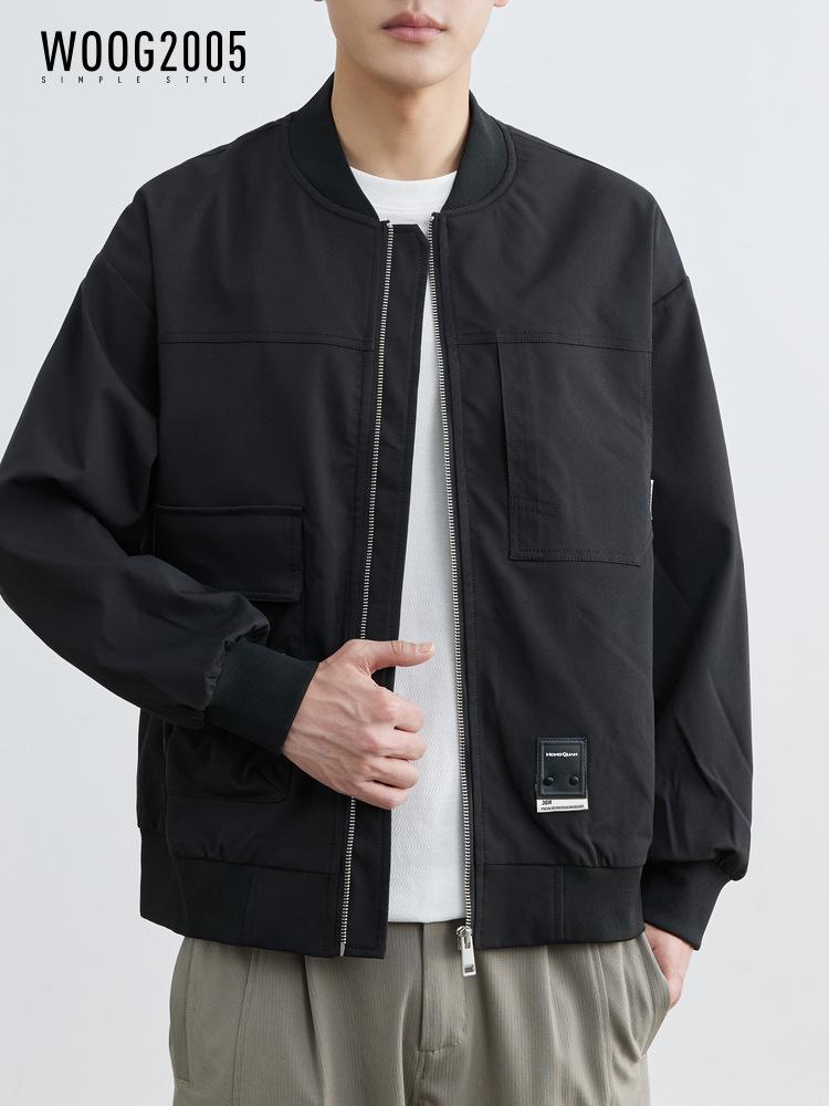 Wrinkle Resistant Fine Grain Waffle+men s Baseball Collar Work Jacket And Slightly Loose Pilot Jacket
Wrinkle Resistant Fine Grain Waffle+men s Baseball Collar Work Jacket And Slightly Loose Pilot Jacket