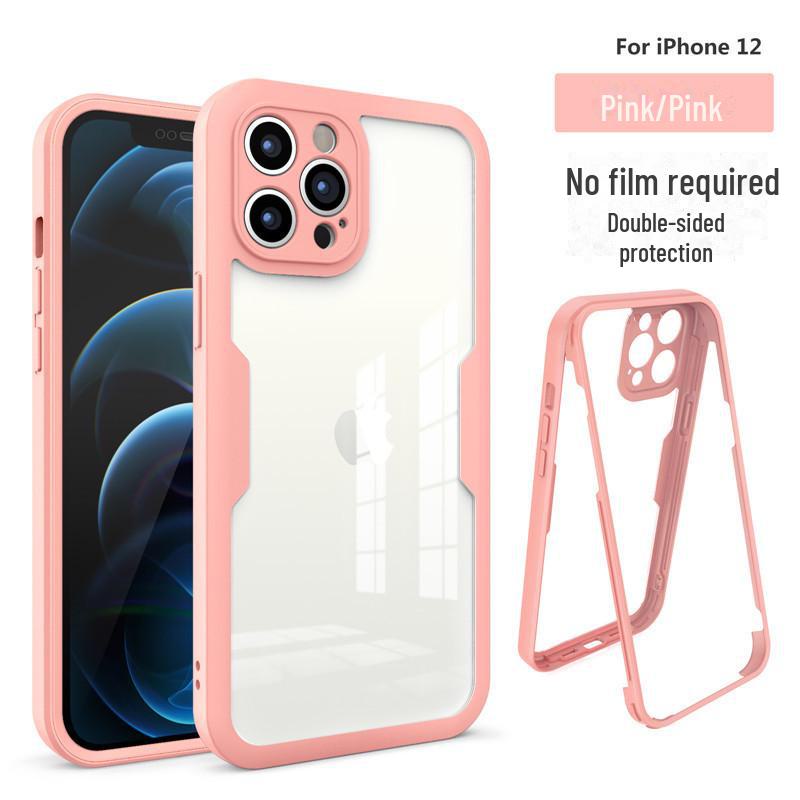 Совместимый чехол iPhone 16/14/13 360° Rainbow: Универсальная прозрачная защитная оболочка и пленка. iPhone 7P/8P
Совместимый чехол iPhone 16/14/13 360° Rainbow: Универсальная прозрачная защитная оболочка и пленка. iPhone 7P/8P