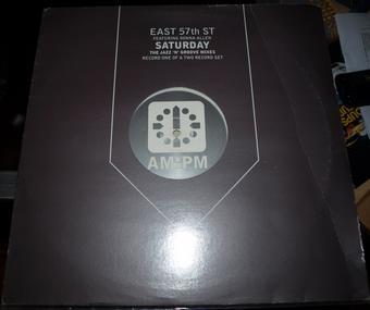 12inch Record EAST 57TH ST., DONNA ALLEN - Saturday (The Jazz N Groove Mixes 5823771 AM:PM 1997 UK Dance & Electronica Used
12inch Record EAST 57TH ST., DONNA ALLEN - Saturday (The Jazz N Groove Mixes 5823771 AM:PM 1997 UK Dance & Electronica Used
