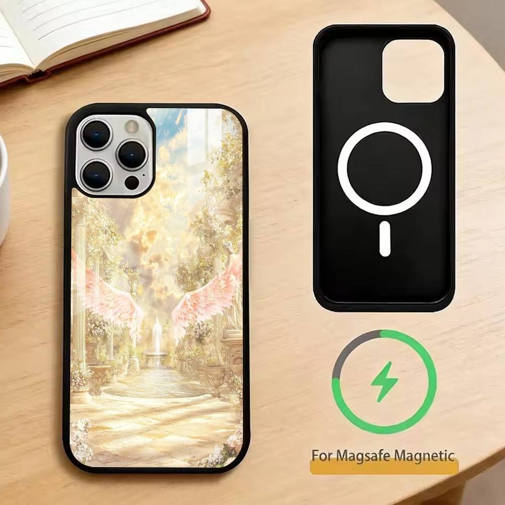 Angel Wing Phone Case For iPhone17,16,15,14,13,12,11 Plus,Pro Magnetic For Magsafe Wireless Charging iPhone13
Angel Wing Phone Case For iPhone17,16,15,14,13,12,11 Plus,Pro Magnetic For Magsafe Wireless Charging iPhone13