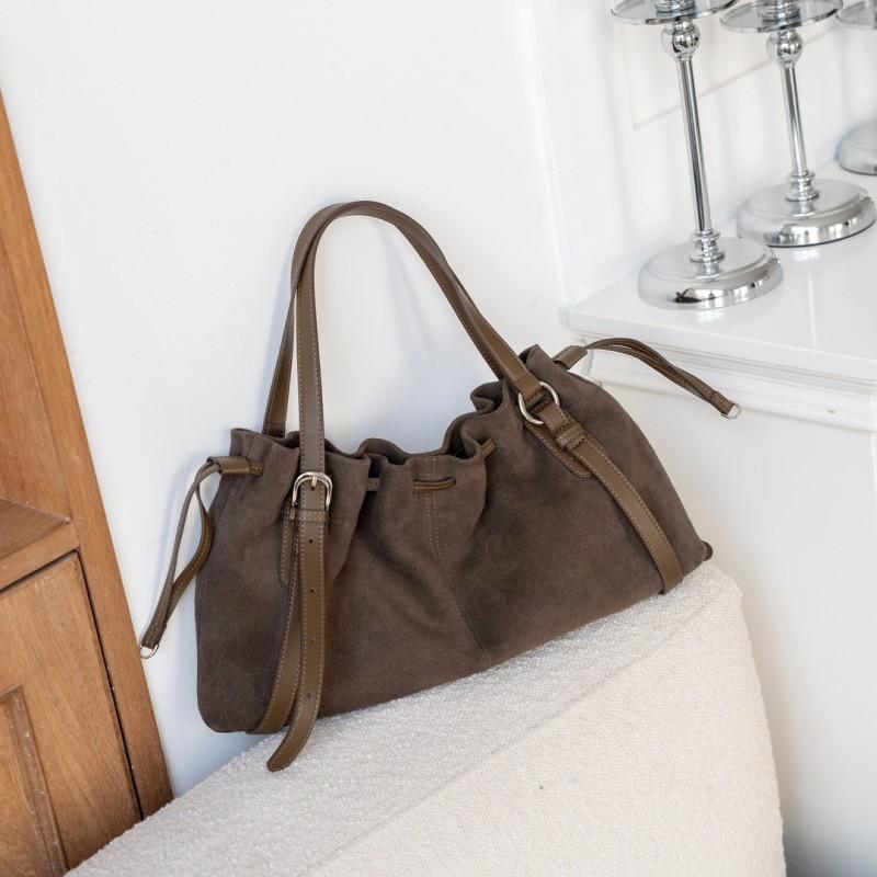 Retro Frosted Leather Dumpling Bag With Niche Design Pleated Drawstring Underarm Luxurious Lazy Style Casual сірий колір
Retro Frosted Leather Dumpling Bag With Niche Design Pleated Drawstring Underarm Luxurious Lazy Style Casual сірий колір