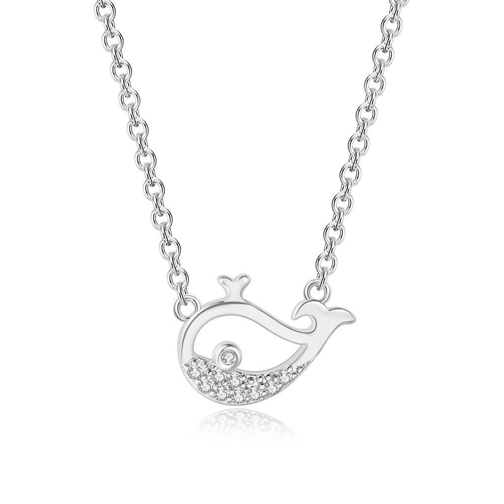 Dainty New Designer Spouting Whale Pendant Necklace For Women Girls Cute Cartoon Chain On Neck Zircon Accessories Gift N109
Dainty New Designer Spouting Whale Pendant Necklace For Women Girls Cute Cartoon Chain On Neck Zircon Accessories Gift N109
