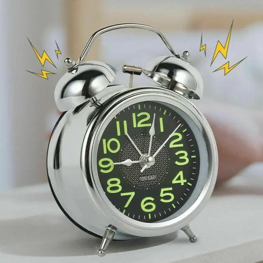 4 Inches Super Loud Alarm Clock Retro Silent Table Desk Clocks Student Decor A
4 Inches Super Loud Alarm Clock Retro Silent Table Desk Clocks Student Decor A
