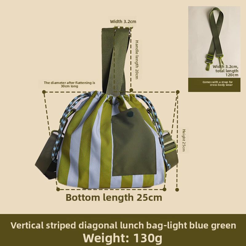 New Japanese and Korean Style Insulated Lunch Bag Large Capacity Adjustable Shoulder Strap with External Pocket зелёный
New Japanese and Korean Style Insulated Lunch Bag Large Capacity Adjustable Shoulder Strap with External Pocket зелёный