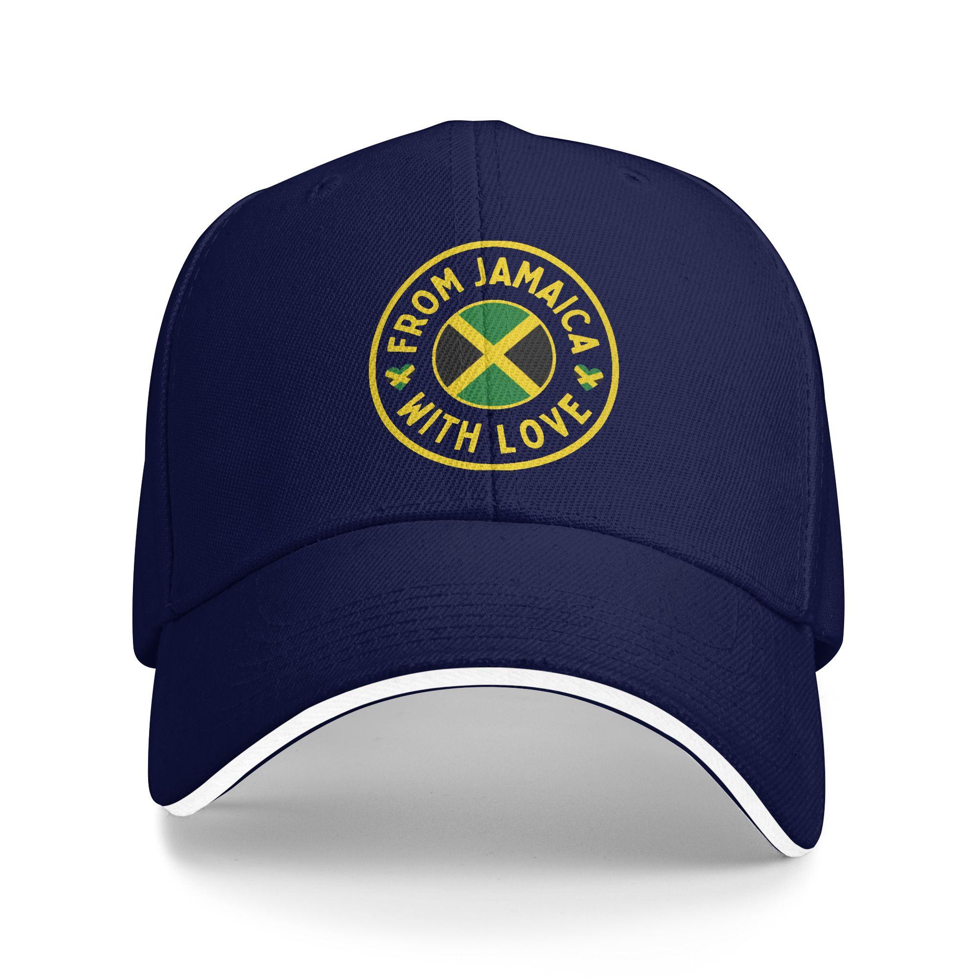 Summer From Jamaica With Love Baseball Cap Outdoor Sports Casual Custom DIY Sun Trucker Hat Female Male Adjustable Baseball Caps As Picture темно-синього кольору
Summer From Jamaica With Love Baseball Cap Outdoor Sports Casual Custom DIY Sun Trucker Hat Female Male Adjustable Baseball Caps As Picture темно-синього кольору