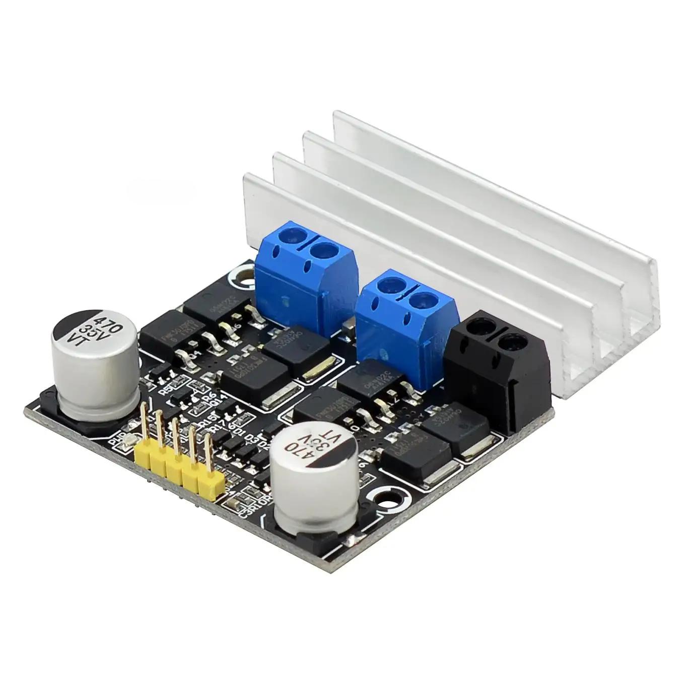 10A dual DC motor drive module positive/negative PWM speed regulation dimming 3-18V low voltage high current
10A dual DC motor drive module positive/negative PWM speed regulation dimming 3-18V low voltage high current