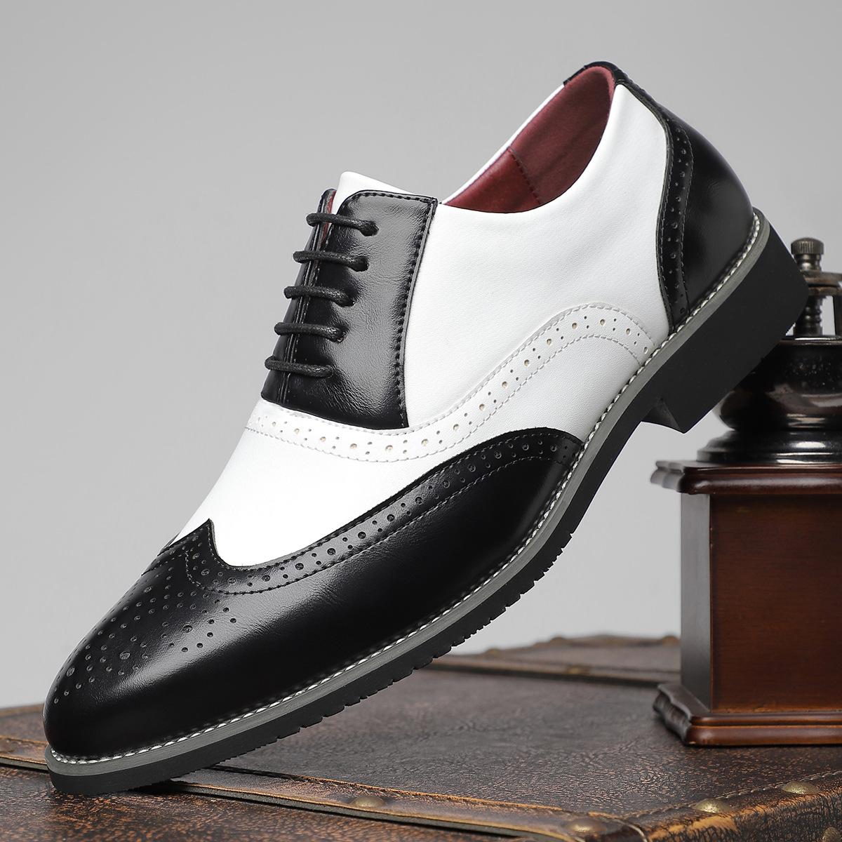 Одна пара бесплатная доставка внешняя торговля Брок мужские кожаные туфли большого размера модный тренд деловое платье цветовая гамма мужская обувь 48
Одна пара бесплатная доставка внешняя торговля Брок мужские кожаные туфли большого размера модный тренд деловое платье цветовая гамма мужская обувь 48