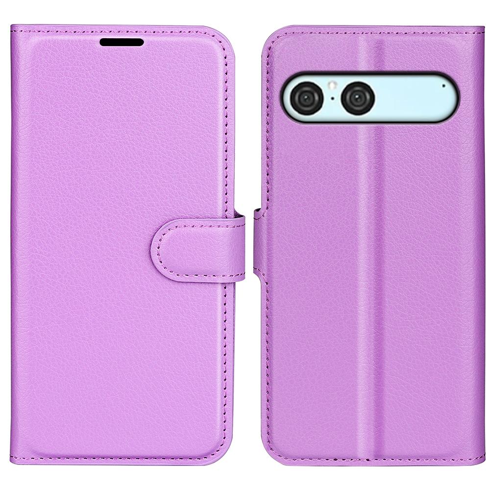 For Sony Xperia 10 VII Case Litchi Texture Shockproof Leather Wallet Phone Cover - Purple F
For Sony Xperia 10 VII Case Litchi Texture Shockproof Leather Wallet Phone Cover - Purple F