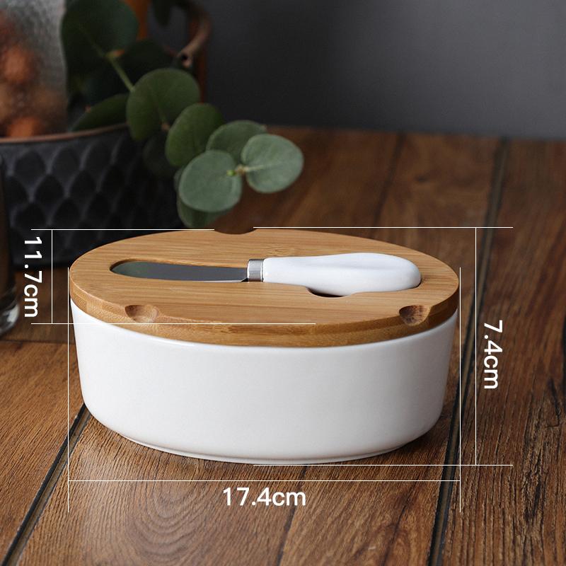 Керамические тарелки для масла Сырная тарелка Масленка Масленка Нож для масла Десертная миска Фруктовая тарелка Салатница Обеденные тарелки Суши-блюдо