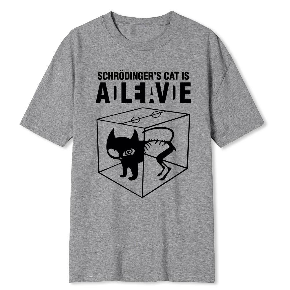 Mens Tshirt Top Quality Cotton Schrodingers Cat Print Short Sleeve Men T Shirt Casual Tops The Big Bang Theory Tshirt Tees S
Mens Tshirt Top Quality Cotton Schrodingers Cat Print Short Sleeve Men T Shirt Casual Tops The Big Bang Theory Tshirt Tees S