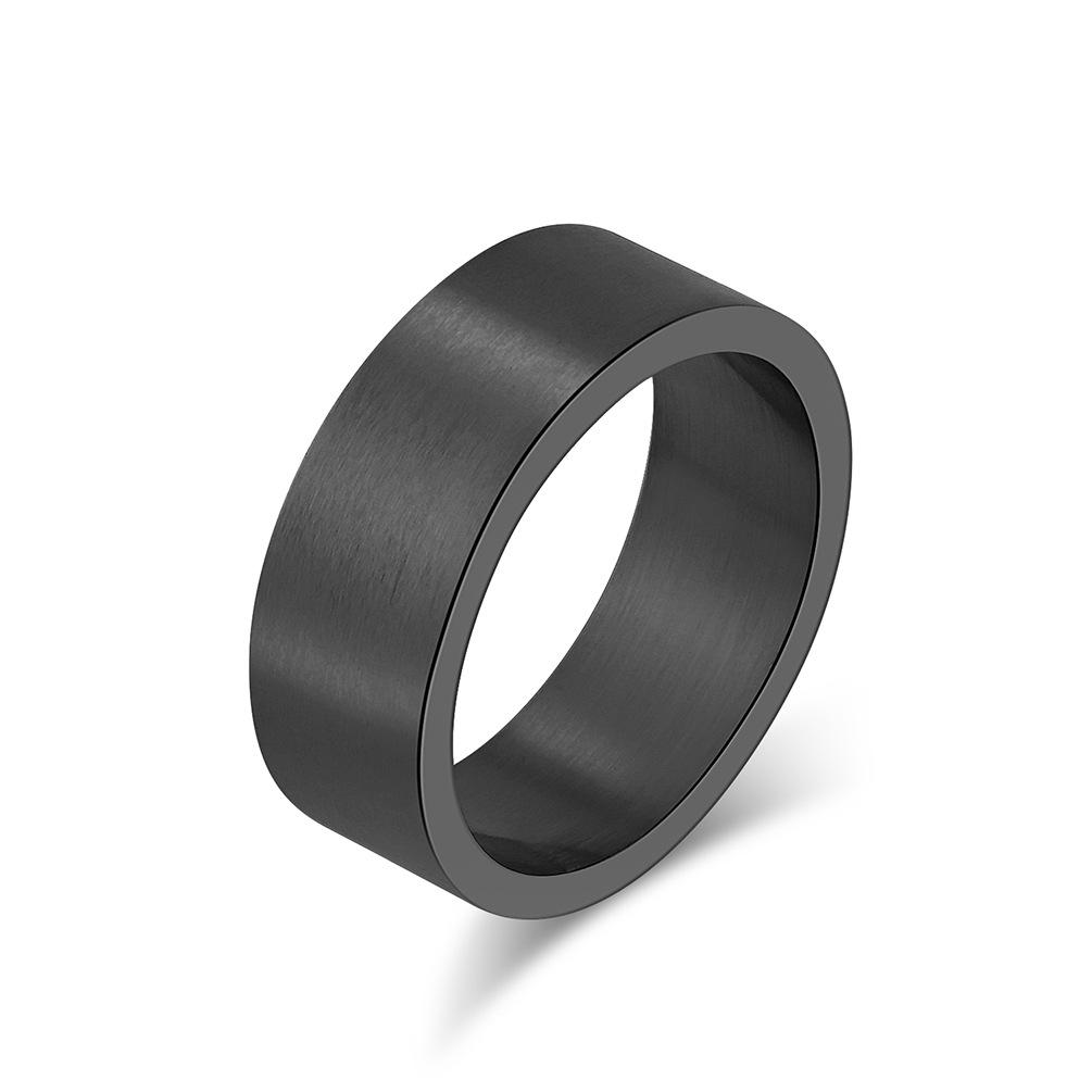 8mm Matte Brushed Gray Antique Silver Ring Ring Simple Niche Cool Unisex Style Hand Accessories 2026 13# чорний
8mm Matte Brushed Gray Antique Silver Ring Ring Simple Niche Cool Unisex Style Hand Accessories 2026 13# чорний