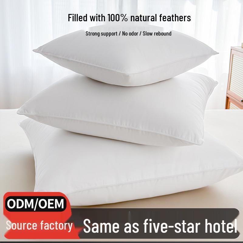 White Goose Down Pillow Insert for Sofa, Bed, Lumbar Support, and Office Use 30x50cm/500g
White Goose Down Pillow Insert for Sofa, Bed, Lumbar Support, and Office Use 30x50cm/500g