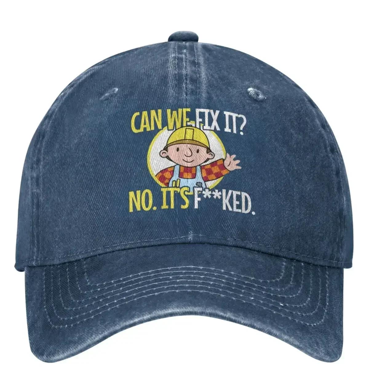Can We Fix It Funny Repair Casual Baseball Cap Spring Bob The Builder Trucker Hat Sports Snapback Cap Men Women Baseball Caps One Size
Can We Fix It Funny Repair Casual Baseball Cap Spring Bob The Builder Trucker Hat Sports Snapback Cap Men Women Baseball Caps One Size