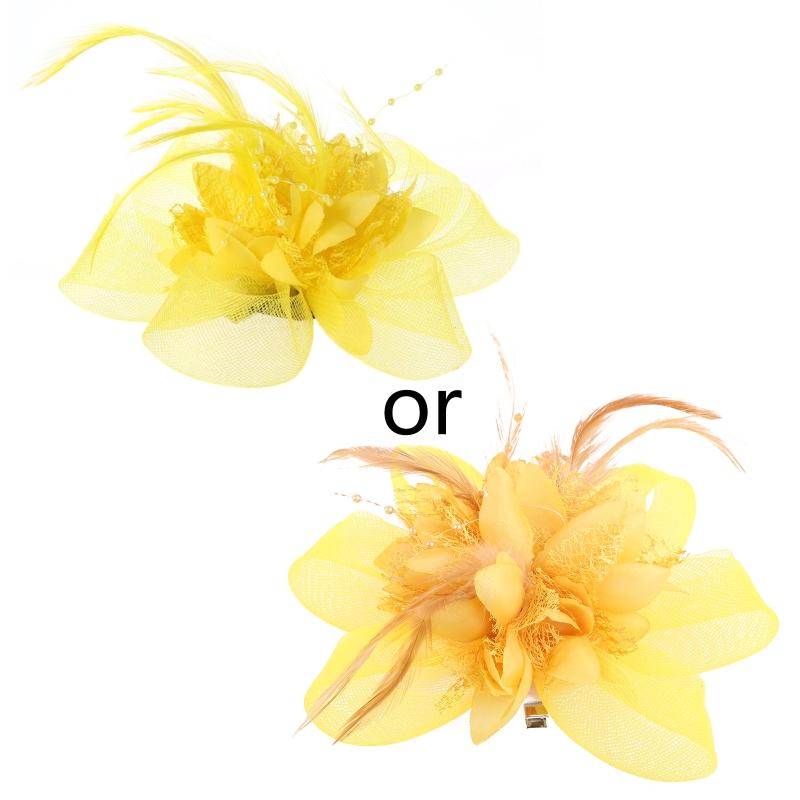 Women s Fashion Flower Feather Bead Corsage Hair Clip Bridal Hairband Brooch Pin Brida Barrettes Hair Accessories Jewelry One Size
Women s Fashion Flower Feather Bead Corsage Hair Clip Bridal Hairband Brooch Pin Brida Barrettes Hair Accessories Jewelry One Size