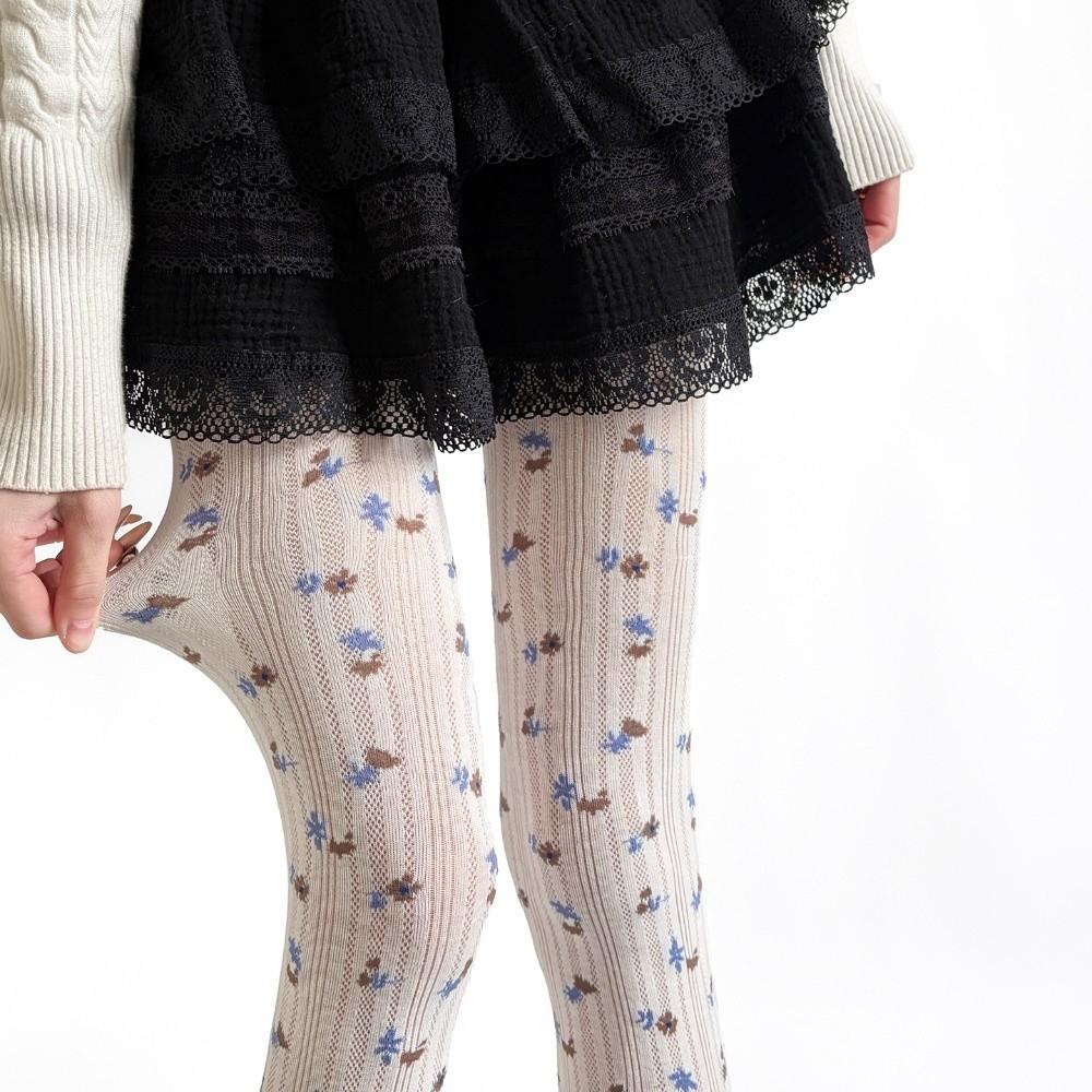 High-elastic Foral Tights Fashionable Vertical Stripe Pantyhose Daily Wear белый
High-elastic Foral Tights Fashionable Vertical Stripe Pantyhose Daily Wear белый