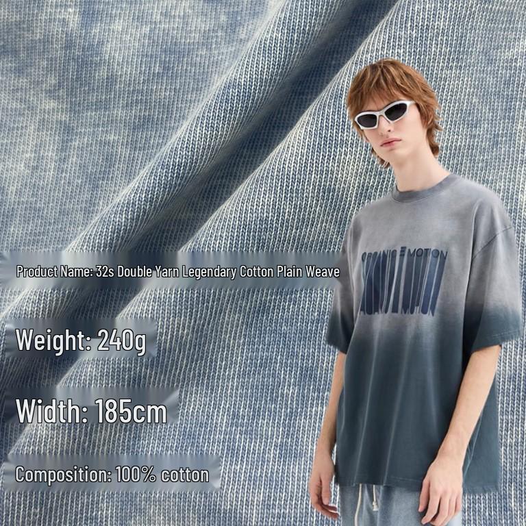 32s Legend Cotton Retro Batik Fabric: Washable Faded Plain Weave Sweatshirt Fabric, 240g Color Card
32s Legend Cotton Retro Batik Fabric: Washable Faded Plain Weave Sweatshirt Fabric, 240g Color Card