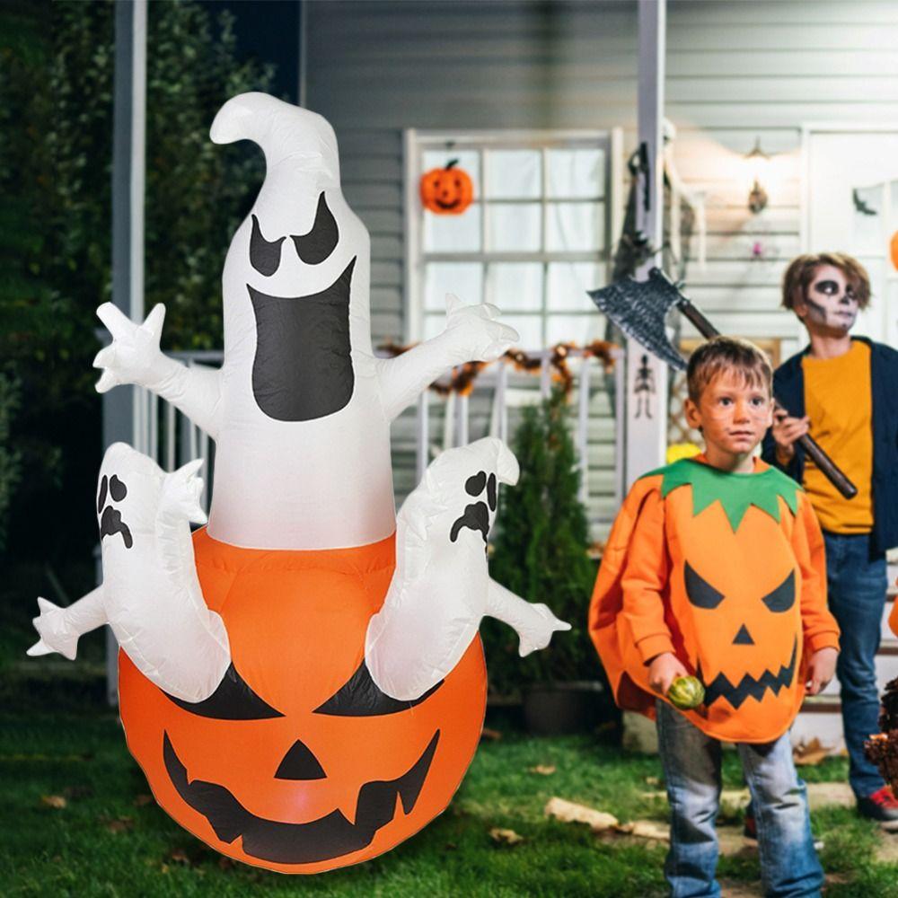 Pumpkin Ghost Inflatable Pumpkin Lamp Scary Halloween Pumpkin Lamp Home Decoration Courtyard EU
Pumpkin Ghost Inflatable Pumpkin Lamp Scary Halloween Pumpkin Lamp Home Decoration Courtyard EU