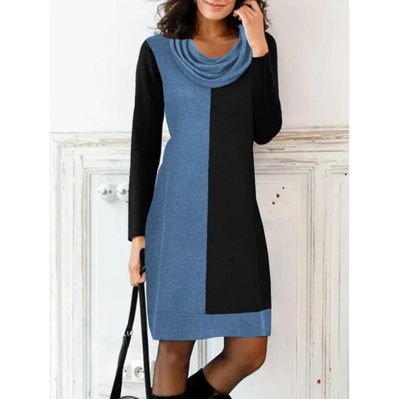 IHUASU Fashion Autumn Winter Long Sleeve Casual Dresses XXXL синій
IHUASU Fashion Autumn Winter Long Sleeve Casual Dresses XXXL синій