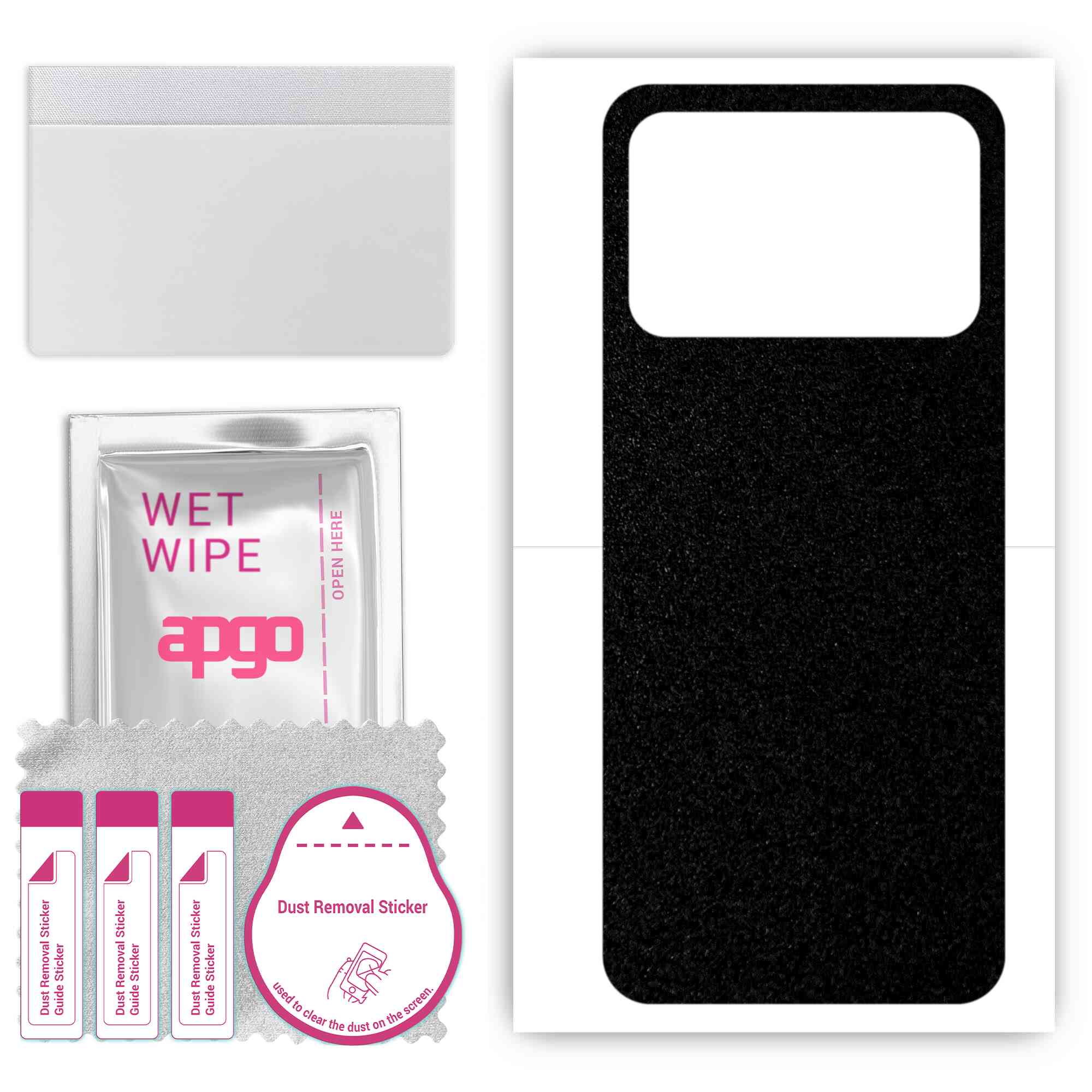 Apgo Protective Skin Sticker for the back compatible with Xiaomi Poco C40, Wrap Film, Foil, Vinyl - Pattern Matte Black
Apgo Protective Skin Sticker for the back compatible with Xiaomi Poco C40, Wrap Film, Foil, Vinyl - Pattern Matte Black