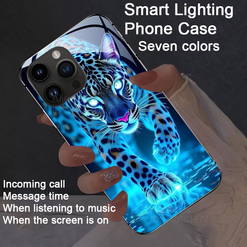 Animal Design LED Glow In The Dark Phone Case For iPhone 16 Pro Max 16E 15 14 13 12 11 XS X XR 7 8 Plus SE2 16 Luminous Cover iPhone 16e
Animal Design LED Glow In The Dark Phone Case For iPhone 16 Pro Max 16E 15 14 13 12 11 XS X XR 7 8 Plus SE2 16 Luminous Cover iPhone 16e
