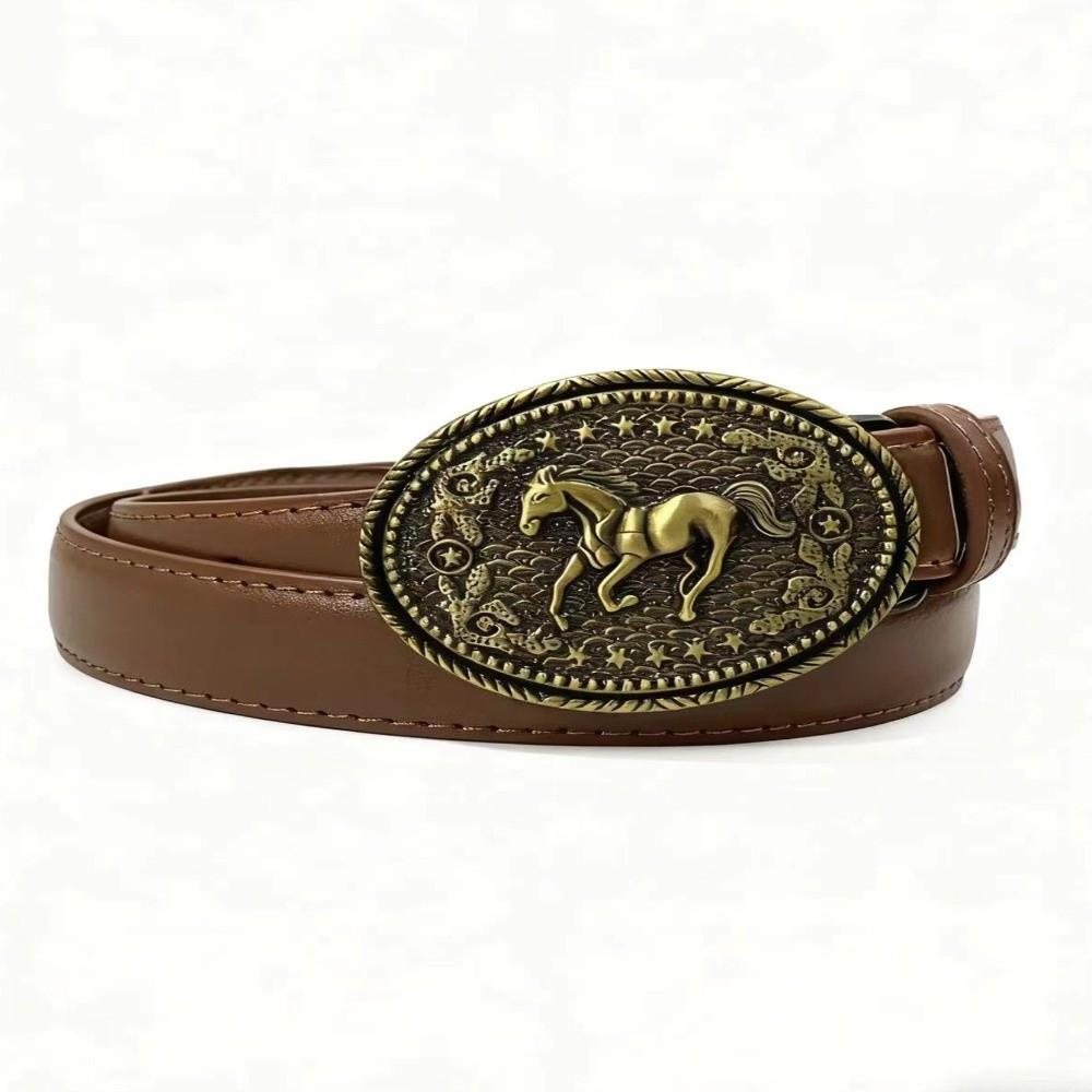 Fashion Luxury Design Western Cowboy Belt Retro Trendy Brand PU Leather Belt Vintage Embossed Horse Buckle Belt For Women Man коричневый
Fashion Luxury Design Western Cowboy Belt Retro Trendy Brand PU Leather Belt Vintage Embossed Horse Buckle Belt For Women Man коричневый