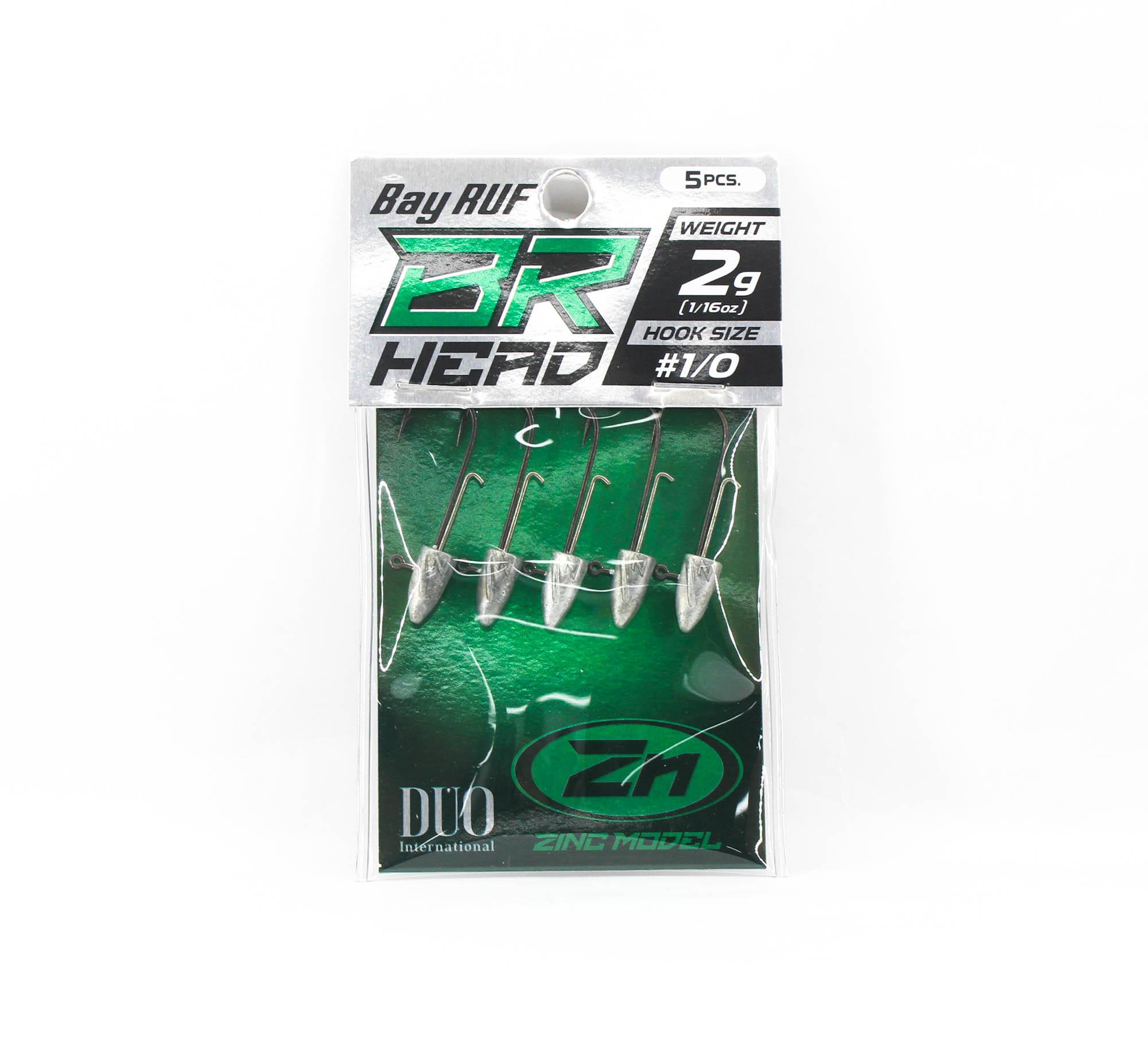 Джиг-головка Duo BR Head Цинк Розмір 1/0 2 грами 4 шт. (0640)
Джиг-головка Duo BR Head Цинк Розмір 1/0 2 грами 4 шт. (0640)