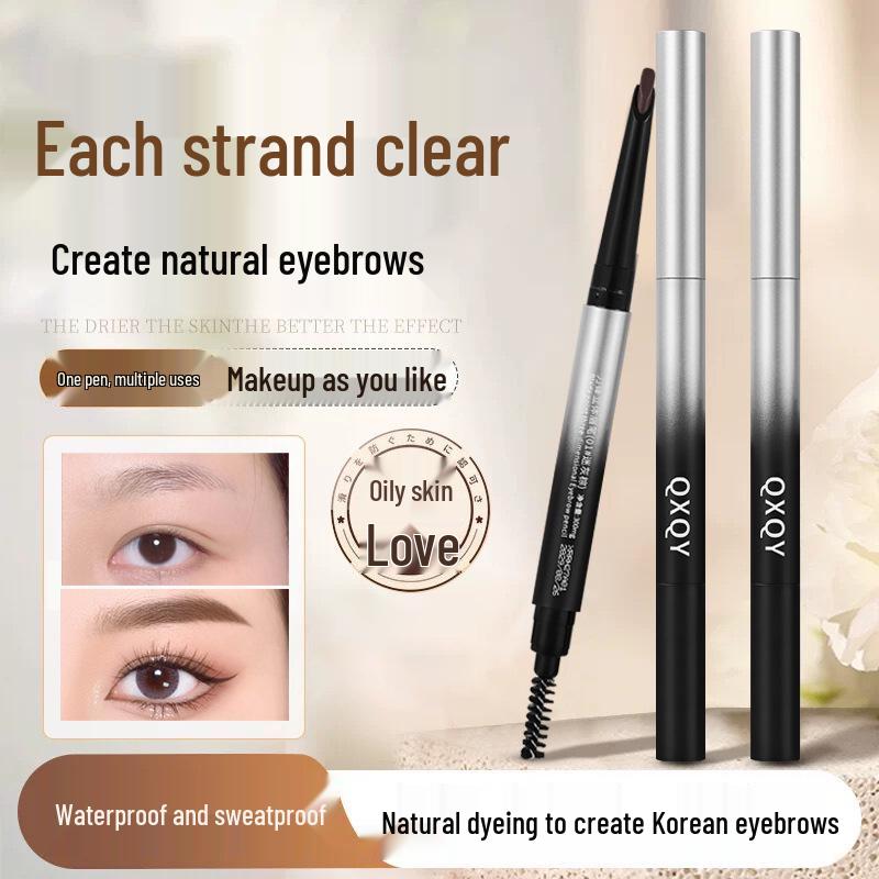 QXQY Blade 3D Waterproof Sweatproof Long-Lasting Non-Smudging Double-Ended Eyebrow Pencil for Beginners
QXQY Blade 3D Waterproof Sweatproof Long-Lasting Non-Smudging Double-Ended Eyebrow Pencil for Beginners