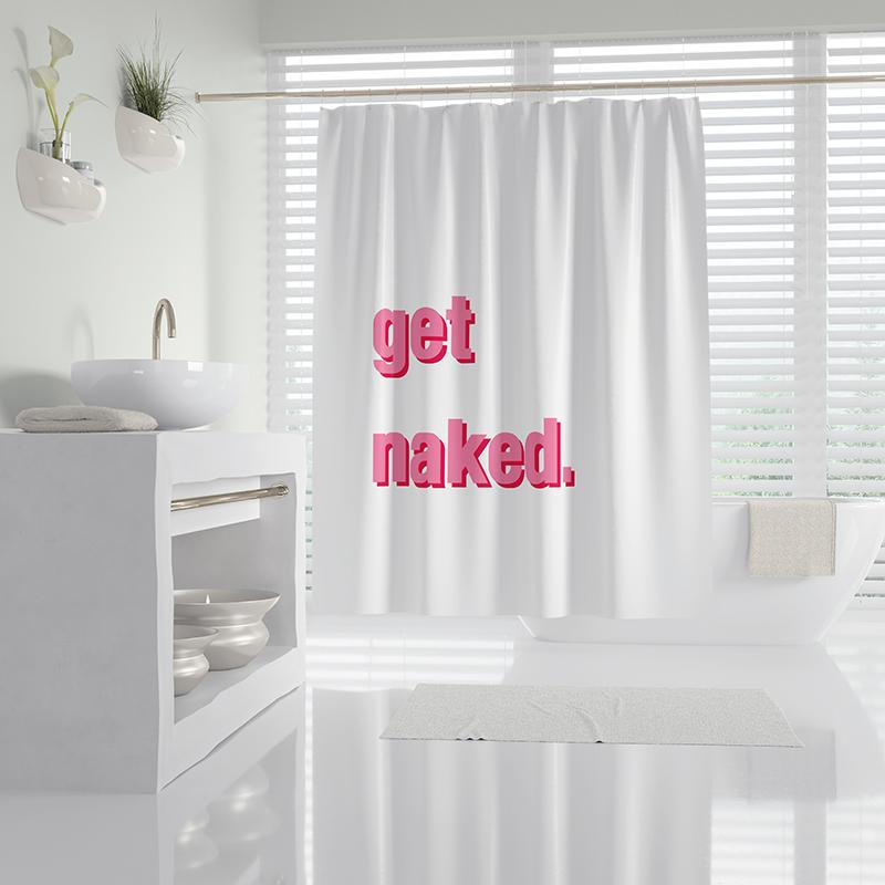 Aertemisi Get Naked Pink Shower Curtain Set With Grommets And Hooks For Bathroom Decor W60H190(CM)-1 Pcs
Aertemisi Get Naked Pink Shower Curtain Set With Grommets And Hooks For Bathroom Decor W60H190(CM)-1 Pcs