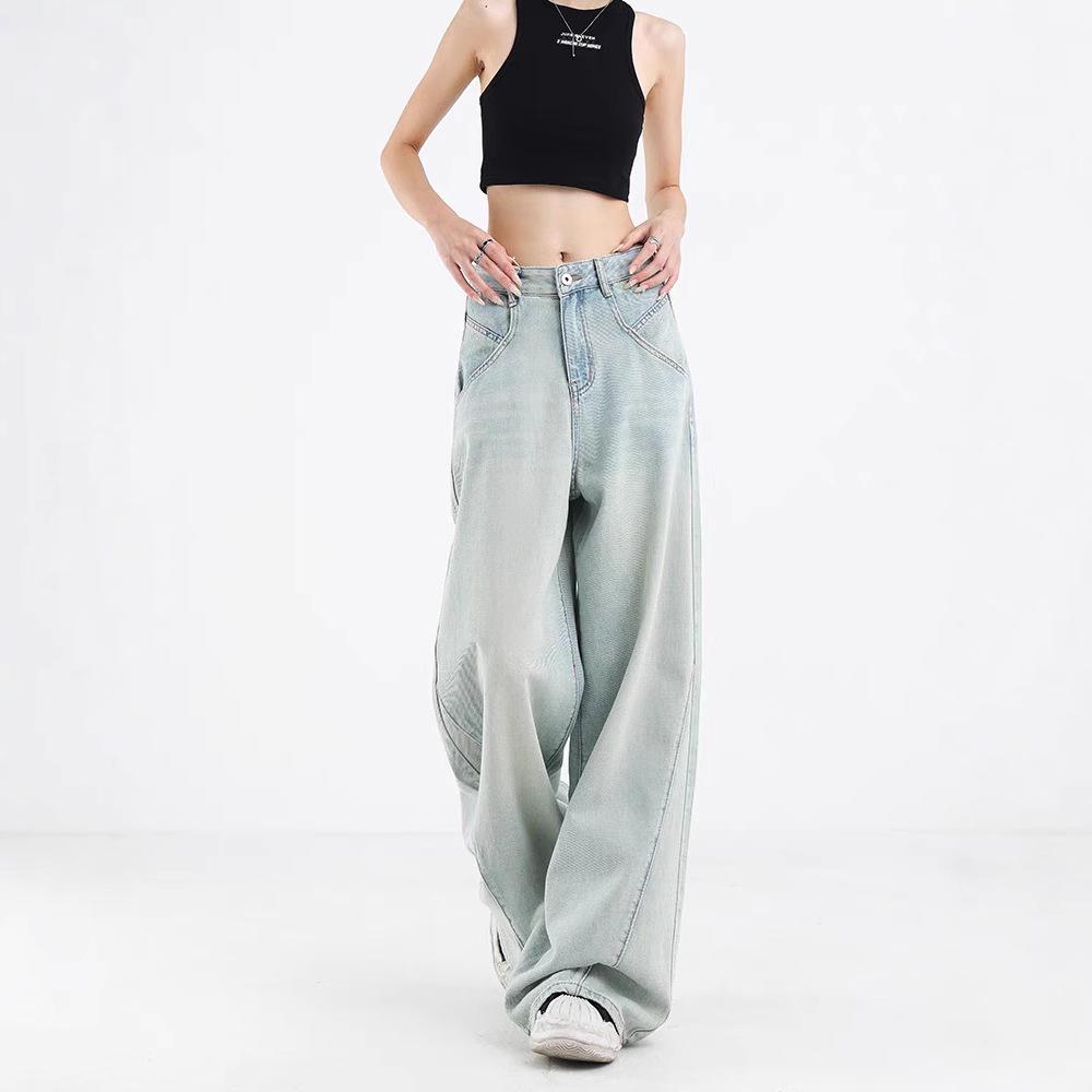 KENH Women s Light Blue High Waist Wide Leg Jeans, Four Seasons Wearable, 2024 New Loose Floor-Length Style Large
KENH Women s Light Blue High Waist Wide Leg Jeans, Four Seasons Wearable, 2024 New Loose Floor-Length Style Large