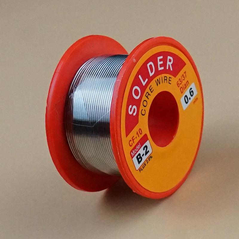 1 Pcs 50G Tin Wire Soldering Wire With Flux Melt Rosin Core Solder Roll No-Clean Electrical Repair Solder For Soldering
1 Pcs 50G Tin Wire Soldering Wire With Flux Melt Rosin Core Solder Roll No-Clean Electrical Repair Solder For Soldering