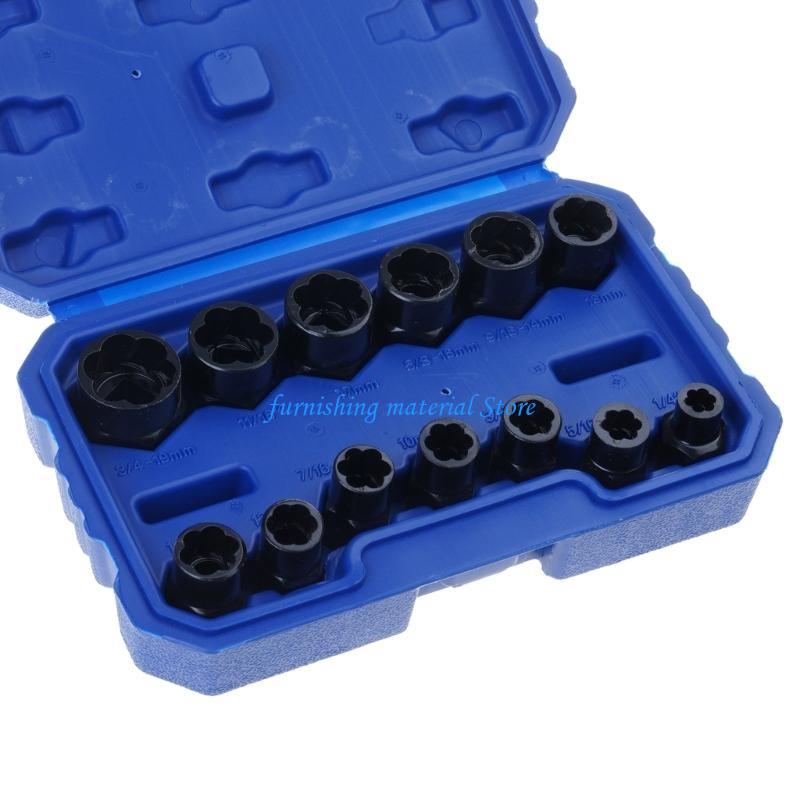 Y5GD Bolt Extractor with Storage Case 14Pcs Impact Bolt Nut Remover Bolt Remover Tool China Mainland
Y5GD Bolt Extractor with Storage Case 14Pcs Impact Bolt Nut Remover Bolt Remover Tool China Mainland
