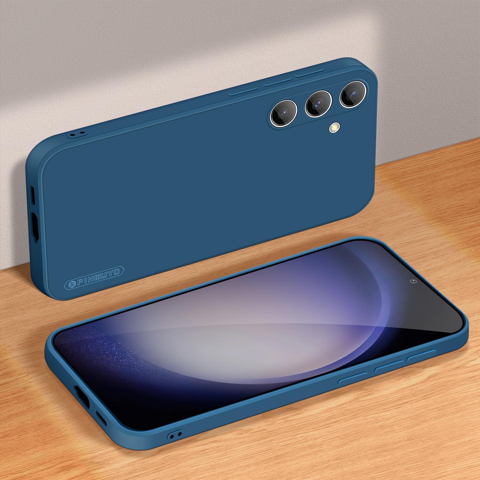 PINWUYO JK Touching Series for Samsung Galaxy S24 Phone Case Drop-proof TPU Protective Cover Navy Blue
PINWUYO JK Touching Series for Samsung Galaxy S24 Phone Case Drop-proof TPU Protective Cover Navy Blue