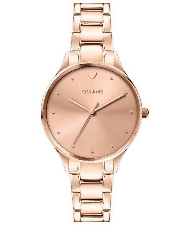 Oui & Me Petite Bichette Rose Gold Tone Stainless Steel Quartz ME010156 Women s Watch
Oui & Me Petite Bichette Rose Gold Tone Stainless Steel Quartz ME010156 Women s Watch
