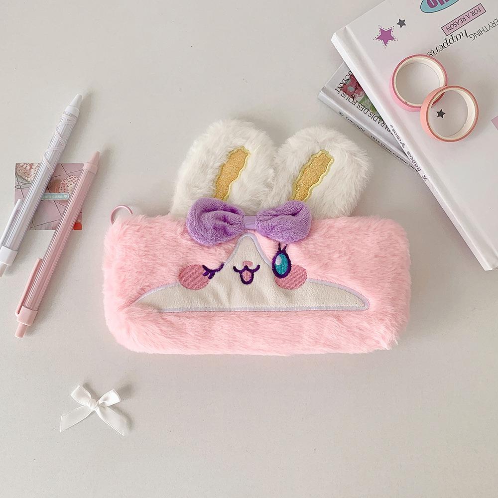 Zipper Design Pen Bag Rabbit Shape Stationery Storing Bag Simple Stationery Bag School Office розовый
Zipper Design Pen Bag Rabbit Shape Stationery Storing Bag Simple Stationery Bag School Office розовый