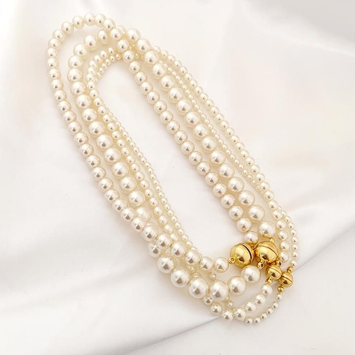 French Elegance Crystal Pearl Beaded Necklace, Color No. 650 - Chinese Clavicle Chain Trend
French Elegance Crystal Pearl Beaded Necklace, Color No. 650 - Chinese Clavicle Chain Trend