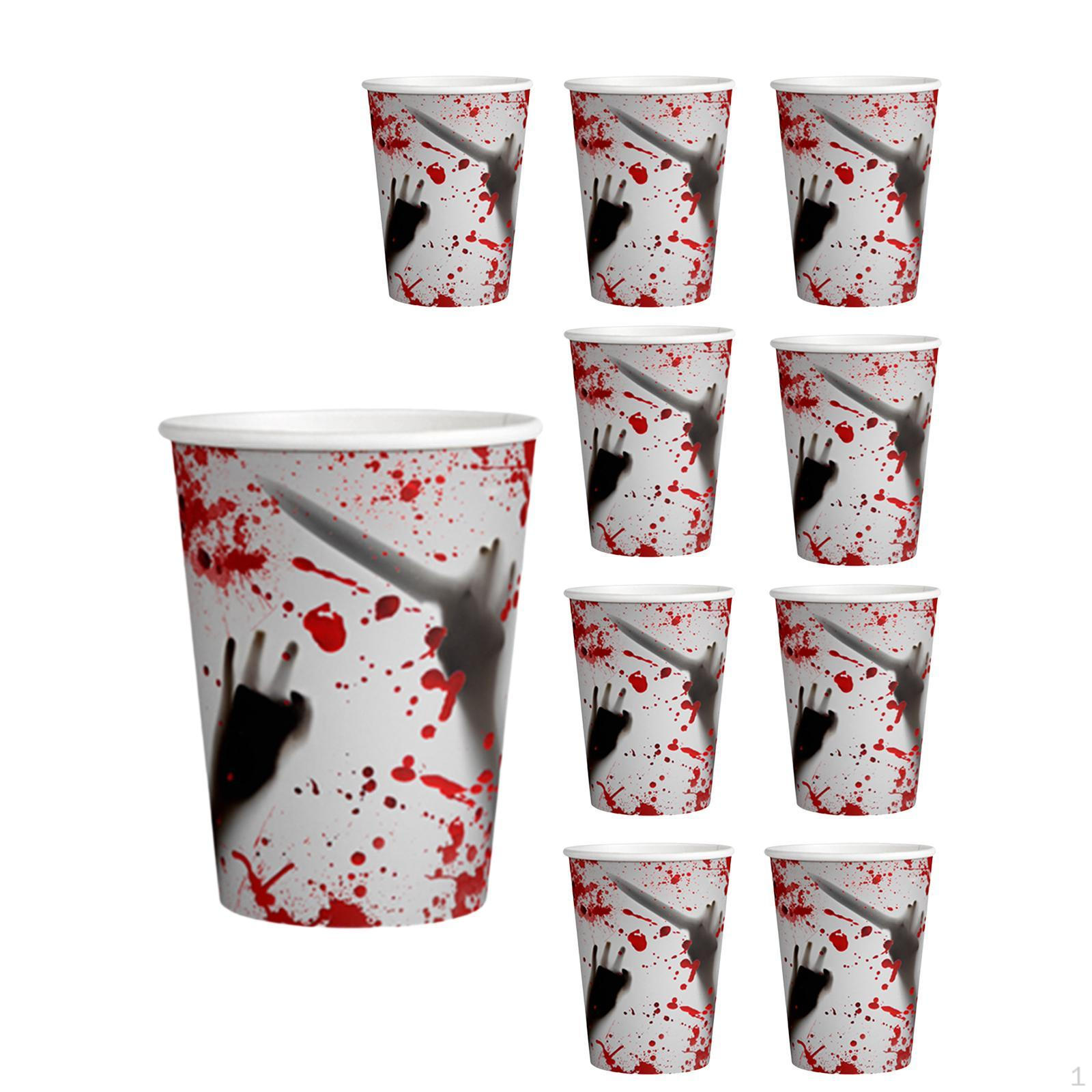 Pack of 10 Disposable Halloween Party Cups - Festive Tableware Set
Pack of 10 Disposable Halloween Party Cups - Festive Tableware Set