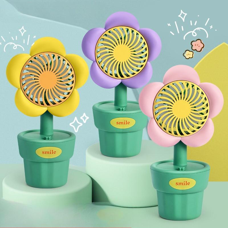 Fun Flowerpot Mini Fan Creative Silent Low-noise Gentle Breeze Electric Fan for Students Household Cartoon Cute Mini Flower Fan
Fun Flowerpot Mini Fan Creative Silent Low-noise Gentle Breeze Electric Fan for Students Household Cartoon Cute Mini Flower Fan