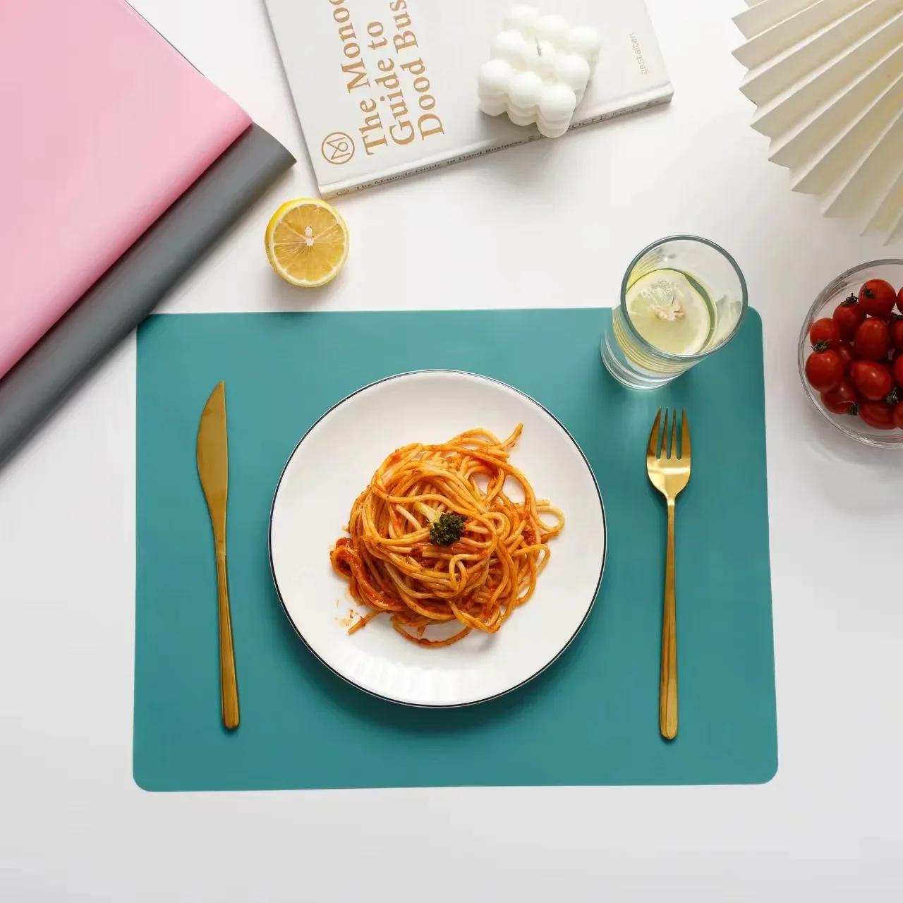 Высококачественный силиконовый коврик для столовых приборов, теплоизоляционная подставка для чашки, скатерть, коврик для стола, нескользящая подставка под чашку, кухонные принадлежности 30x40cm
Высококачественный силиконовый коврик для столовых приборов, теплоизоляционная подставка для чашки, скатерть, коврик для стола, нескользящая подставка под чашку, кухонные принадлежности 30x40cm