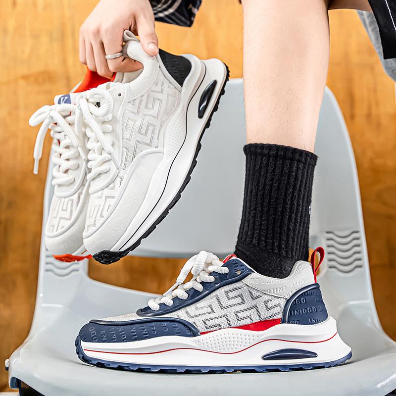 New Fashion Men s Four Seasons Comfortable Thick Sole Shoes Students BoysTrending Soft Sole Breathable Casual Running Sneakers 44 помаранчевий/білий
New Fashion Men s Four Seasons Comfortable Thick Sole Shoes Students BoysTrending Soft Sole Breathable Casual Running Sneakers 44 помаранчевий/білий