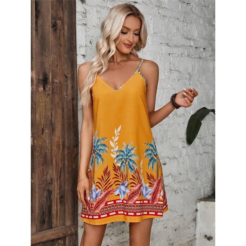 Women s Summer Printed Suspender Short Dress XXL помаранчевий
Women s Summer Printed Suspender Short Dress XXL помаранчевий