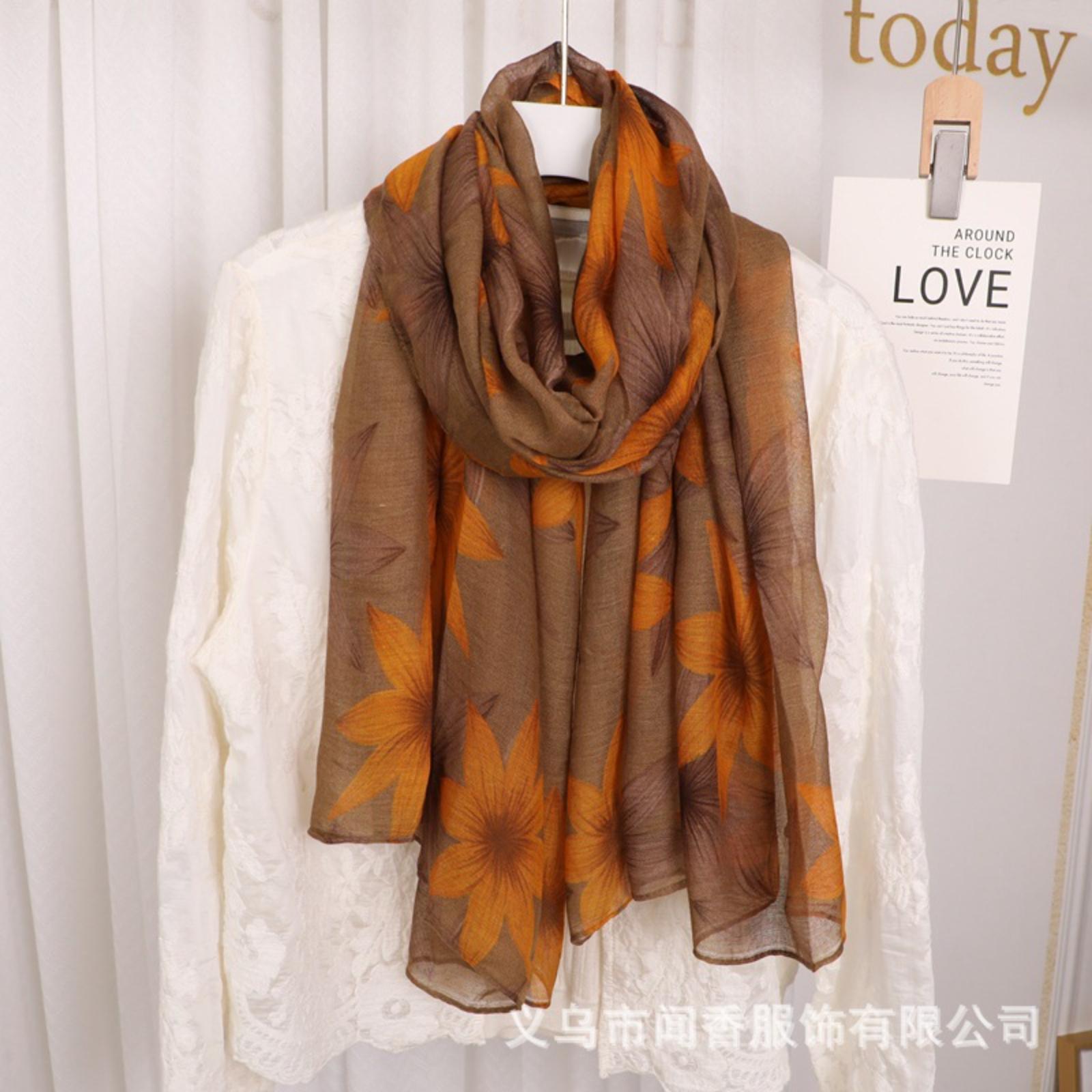 Yarn Scarf, Soft And Skin-friendly Cotton And Linen Silk Scarf, Neck Decoration, Neck Warmer, Shawl For Women One Size
Yarn Scarf, Soft And Skin-friendly Cotton And Linen Silk Scarf, Neck Decoration, Neck Warmer, Shawl For Women One Size