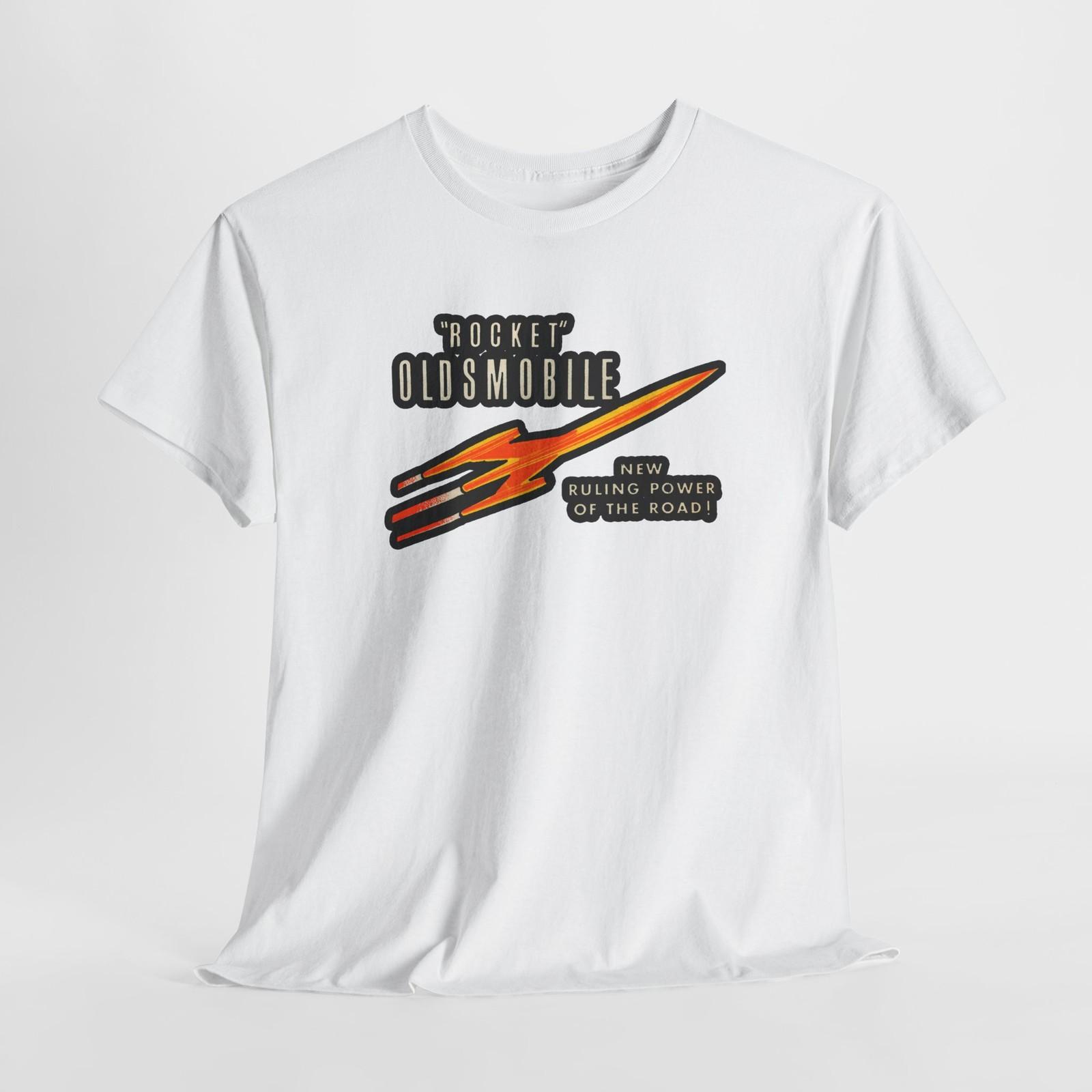 Rocket Oldsmobile Vintage Rocket 88 Dealership Heavy Cotton T-Shirt Mens Womens Tees Top S
Rocket Oldsmobile Vintage Rocket 88 Dealership Heavy Cotton T-Shirt Mens Womens Tees Top S