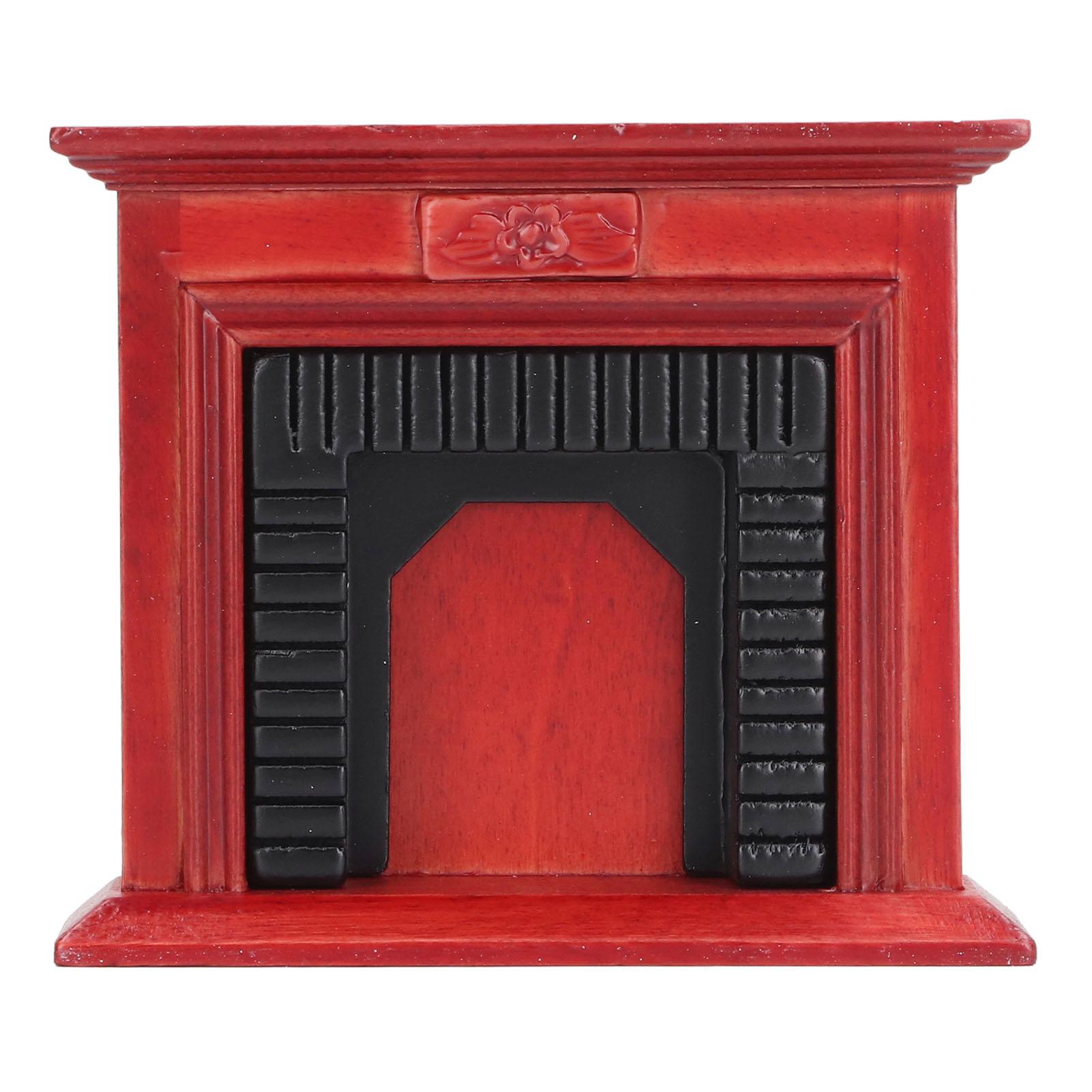 Dollhouse Fireplace 1:12 Scale Birch Doll House Grate Model Accessory for Kids Children
Dollhouse Fireplace 1:12 Scale Birch Doll House Grate Model Accessory for Kids Children