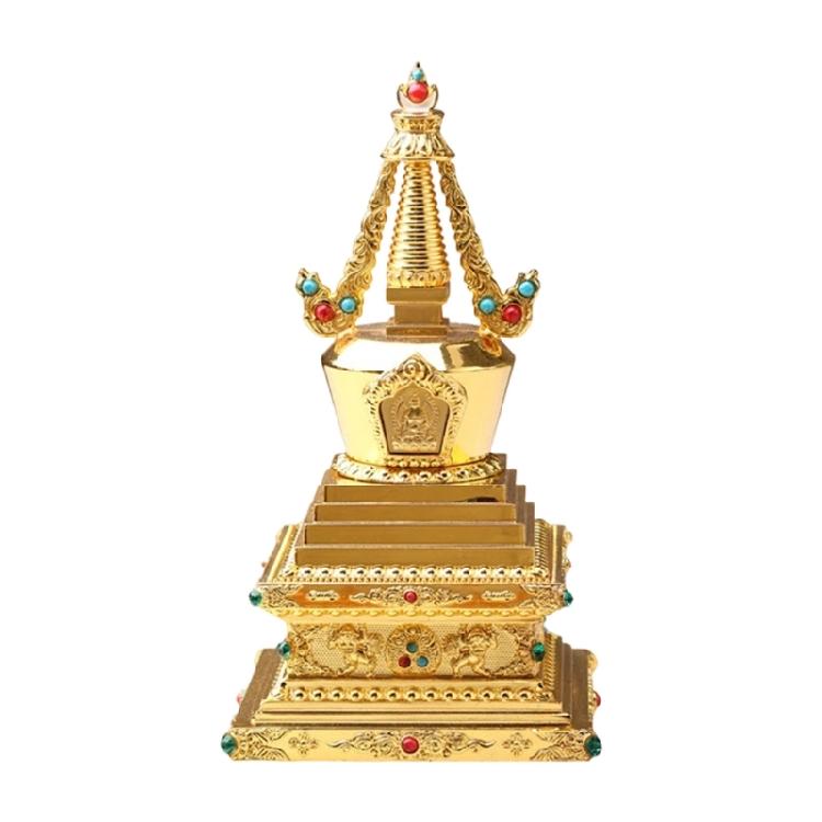 Sarira Stupa Buddhist Tower Stupa Statue Ornament Alloy Buddhist Pagoda for Home Office Decorations Buddhism Supplies
Sarira Stupa Buddhist Tower Stupa Statue Ornament Alloy Buddhist Pagoda for Home Office Decorations Buddhism Supplies