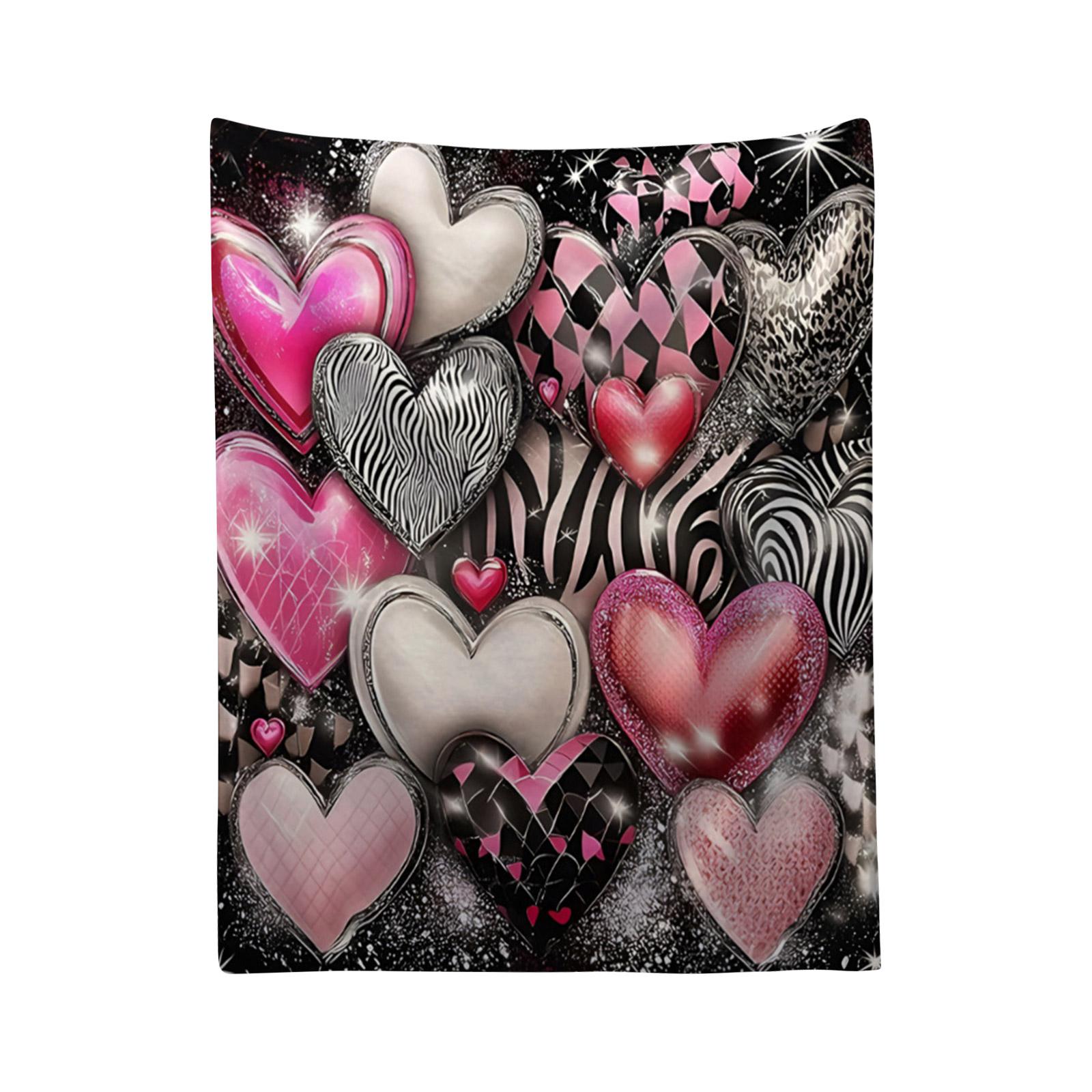 Throw Blanket - Soft Cozy Fleece Blanket, Luxury Velvet Throw Blanket For Couch Sofa Bed, 28x40inch Valentines Day Decorations Fuzzy Blanket One Size
Throw Blanket - Soft Cozy Fleece Blanket, Luxury Velvet Throw Blanket For Couch Sofa Bed, 28x40inch Valentines Day Decorations Fuzzy Blanket One Size