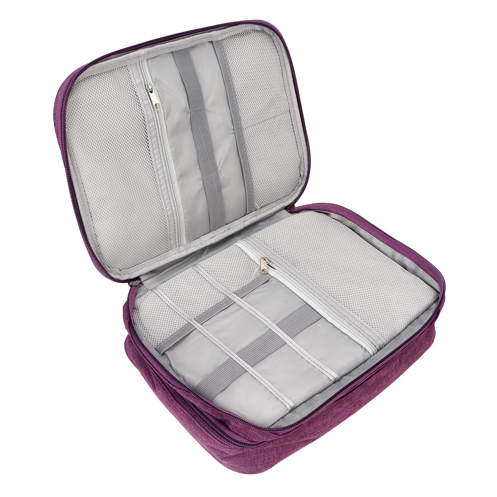 Makeup Travel Bag Large Capacity Durable Waterproof Fashion Widely Used Travel Cosmetic Bag for Cosmetic Cable Earphone
Makeup Travel Bag Large Capacity Durable Waterproof Fashion Widely Used Travel Cosmetic Bag for Cosmetic Cable Earphone
