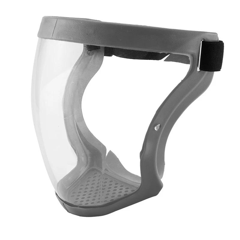 Anti-fog Full Face Shield Kitchen Transparent Shield Home Oil-splash Proof Eye Facial Safety Anti-fog Head Cover Glasses сірий
Anti-fog Full Face Shield Kitchen Transparent Shield Home Oil-splash Proof Eye Facial Safety Anti-fog Head Cover Glasses сірий